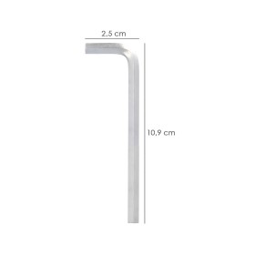 Llave Allen Larga Acero Cromo Vanadio Profesional 4,5 mm. Llave Hexagonal, Llave Allen Taller Mecánica, Llave Allen Bricolaje