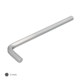 Llave Allen Larga Acero Cromo Vanadio Profesional 5,0 mm. Llave Hexagonal, Llave Allen Taller Mecánica, Llave Allen Bricolaje