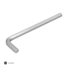 Llave Allen Larga Acero Cromo Vanadio Profesional 6,0 mm. Llave Hexagonal, Llave Allen Taller Mecánica, Llave Allen Bricolaje
