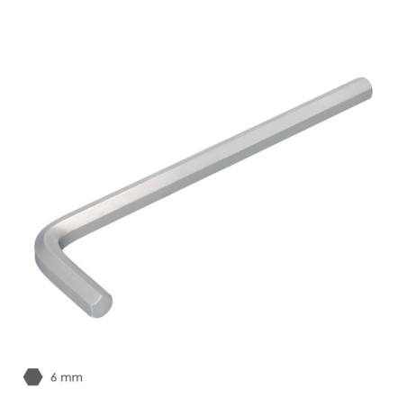 Llave Allen Larga Acero Cromo Vanadio Profesional 6,0 mm. Llave Hexagonal, Llave Allen Taller Mecánica, Llave Allen Bricolaje