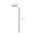 Llave Allen Larga Acero Cromo Vanadio Profesional 7,0 mm. Llave Hexagonal, Llave Allen Taller Mecánica, Llave Allen Bricolaje