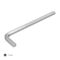Llave Allen Larga Acero Cromo Vanadio Profesional 7,0 mm. Llave Hexagonal, Llave Allen Taller Mecánica, Llave Allen Bricolaje