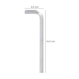 Llave Allen Larga Acero Cromo Vanadio Profesional 9,0 mm. Llave Hexagonal, Llave Allen Taller Mecánica, Llave Allen Bricolaje