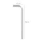 Llave Allen Larga Acero Cromo Vanadio Profesional 10,0 mm. Llave Hexagonal, Llave Allen Taller Mecánica, Llave Allen Bricolaje Llave Allen Larga Acero Cromo Vanadio Profesional 10,0 mm. Llave Hexagonal, Llave Allen Taller Mecánica, Llave Allen Bricolaje