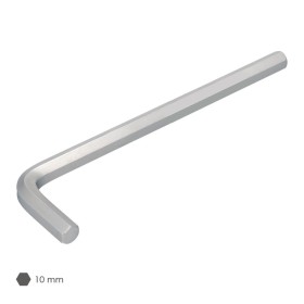 Llave Allen Larga Acero Cromo Vanadio Profesional 10,0 mm. Llave Hexagonal, Llave Allen Taller Mecánica, Llave Allen Bricolaje
