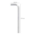 Llave Allen Larga Acero Cromo Vanadio Profesional 12,0 mm. Llave Hexagonal, Llave Allen Taller Mecánica, Llave Allen Bricolaje