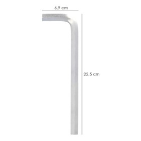 Llave Allen Larga Acero Cromo Vanadio Profesional 14,0 mm. Llave Hexagonal, Llave Allen Taller Mecánica, Llave Allen Bricolaje