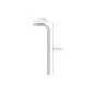 Llave Torx Inviolable Larga Acero Cromo Vanadio Profesional T08 mm. Llave Estrella, Llave Allen Estrella Llave Torx Inviolable Larga Acero Cromo Vanadio Profesional T08 mm. Llave Estrella, Llave Allen Estrella