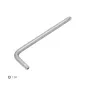 Llave Torx Inviolable Larga Acero Cromo Vanadio Profesional T09 mm. Llave Estrella, Llave Allen Estrella Llave Torx Inviolable Larga Acero Cromo Vanadio Profesional T09 mm. Llave Estrella, Llave Allen Estrella