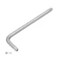 Llave Torx Inviolable Larga Acero Cromo Vanadio Profesional T30 mm. Llave Estrella, Llave Allen Estrella Llave Torx Inviolable Larga Acero Cromo Vanadio Profesional T30 mm. Llave Estrella, Llave Allen Estrella
