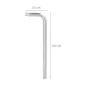 Llave Torx Inviolable Larga Acero Cromo Vanadio Profesional T45 mm. Llave Estrella, Llave Allen Estrella Llave Torx Inviolable Larga Acero Cromo Vanadio Profesional T45 mm. Llave Estrella, Llave Allen Estrella