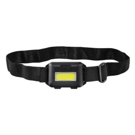 Linterna Led Frontal Cabeza Ajustable 120 Lúmenes, 3 Modos, Cinta Ajustable, 3 Baterías AAA Incluidas