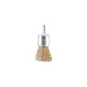 Cepillo Acero Latonado Brocha 25 mm. 1/4"