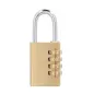Candado Combinación Latón 28 mm. 4 dígitos Candado Combinación Latón 28 mm. 4 dígitos