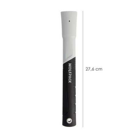 Mango Fibra Vidrio Bimaterial Para Macetas WOLFPACK 276 mm. Absorbe Vibraciones.