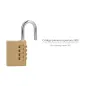 Candado Combinación Latón 40 mm. 4 dígitos