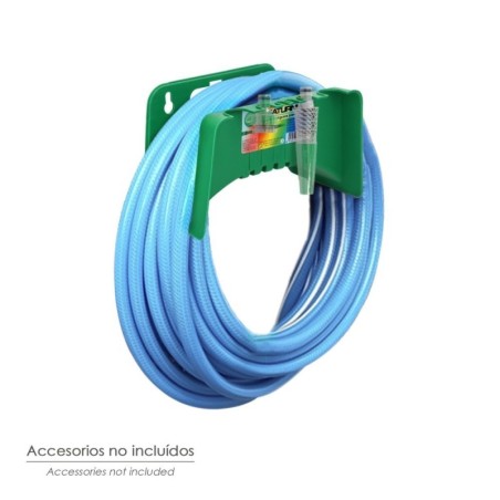 Soporte Para Mangueras De Jardín. Fijación a la Pared. Realizado en Plástico