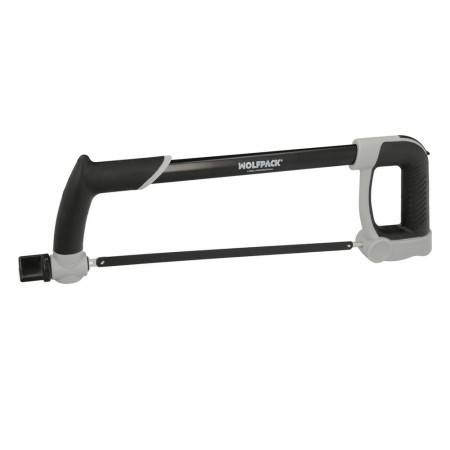 Arco Sierra Acero Con Doble Empuñadura Engomada, Angulo Corte Ajustable. Corta Acero, Aluminio, Madera, Plástico, Cobre
