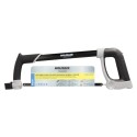 Arco Sierra Acero Con Doble Empuñadura Engomada, Angulo Corte Ajustable. Corta Acero, Aluminio, Madera, Plástico, Cobre