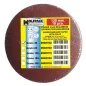 Lija Recambio Velcro Para Lijadoras Excéntricas Disco 125 Diámetro Con Agujeros Grano 40 (10 Piezas)