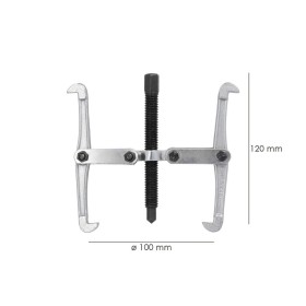 Extractores Interiores / Exteriores 2 Brazos Diámetro 100 mm. / 4" Extractor Paralelo