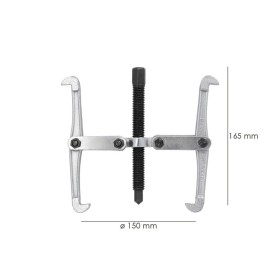 Extractores Interiores / Exteriores 2 Brazos Diámetro 150 mm. / 6" Extractor Paralelo