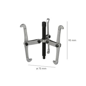 Extractores Interiores / Exteriores 3 Brazos Diámetro 75 mm. / 3" Extractor Paralelo