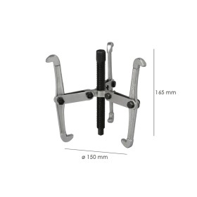 Extractores Interiores / Exteriores 3 Brazos Diámetro 150 mm. / 6" Extractor Paralelo