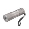 Linterna LED De Mano De Aluminio A Pilas(1 AAA) 90 Lúmenes 1 Leds Mango Estriado