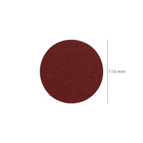 Lija Recambio Velcro Disco Diámetro 125 mm. con Agujeros Grano 80 (10 Piezas)