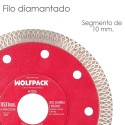 Disco Diamante Diámetro 115 mm. Porcelánicos, Gres, Cerámica, Solerías. Segmento Diamantado 10 mm.