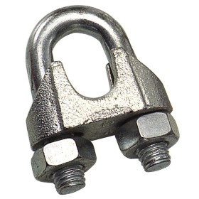 Sujeta cables Galvanizado 26 mm. 1" Uso Domestico