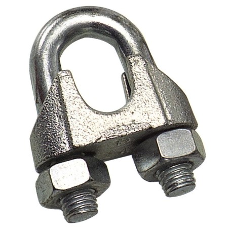 Sujeta cables Galvanizado 26 mm. 1" Uso Domestico