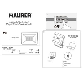 Foco Led Plano Potencia 70 Watt. 5600 Lúmenes. Luz blanca 4000K protección IP65. Cuerpo Aluminio. Foco Exteriores / Interiores.