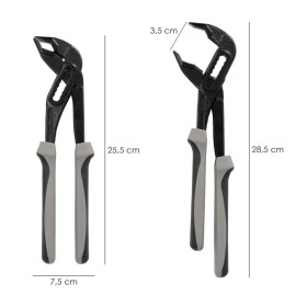 Tenaza Abertura Múltiple Con Corte 250 mm. Pico De Loro, Alicates Extensibles, Tenazas Fontanero, Tenazas Multiusos
