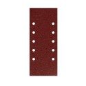 Lija Recambio Con Velcro 115x280 mm. con Agujeros Grano 120 (10 Piezas)