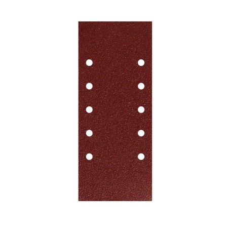 Lija Recambio Con Velcro 115x280 mm. con Agujeros Grano 120 (10 Piezas)