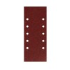 Lija Recambio Con Velcro 115x280 mm. con Agujeros Grano 120 (10 Piezas)