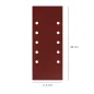 Lija Recambio Con Velcro 115x280 mm. con Agujeros Grano 120 (10 Piezas) Lija Recambio Con Velcro 115x280 mm. con Agujeros Grano 120 (10 Piezas)