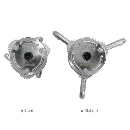 Llave Filtro Aceite Araña Universal Diámetro 8 A Diámetro 13,5 cm. llave Filtro 3 Garras