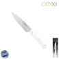 Cuchillo Husky Pelador 11 cm. Hoja Acero Inoxidable, Cuchillo Verduras, Cuchillo Cortar Verduras Mango Ergonómico Blanco Cuchillo Husky Pelador 11 cm. Hoja Acero Inoxidable, Cuchillo Verduras, Cuchillo Cortar Verduras Mango Ergonómico Blanco