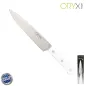 Cuchillo Husky Verduras 17 cm. Hoja Acero Inoxidable, Cuchillo Verduras, Cuchillo Cortar Verduras Mango Ergonómico Blanco