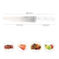 Cuchillo Husky Cocina 20 cm. Hoja Acero Inoxidable, Cuchillo Carne, Cuchillo Pescado, Cuchillo Chef, Mango Ergonómico Blanco Cuchillo Husky Cocina 20 cm. Hoja Acero Inoxidable, Cuchillo Carne, Cuchillo Pescado, Cuchillo Chef, Mango Ergonómico Blanco