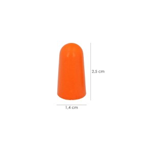 Tapón Espuma Pu Para Oídos Set 2 Tapones Snr 31 Db Trabajar, Dormir, Estudiar, Leer, Viajar, Ronquidos, Protección Auditiva.