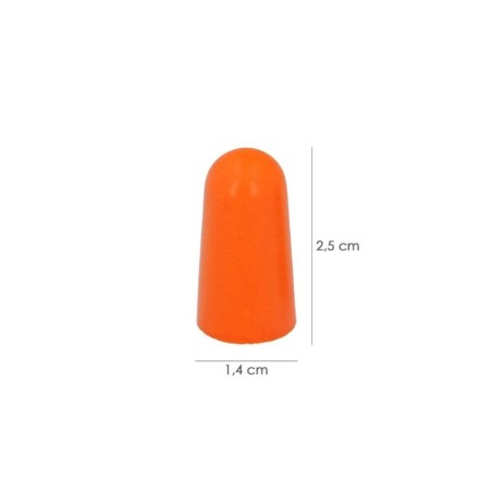 Tapón Espuma Pu Para Oídos Set 2 Tapones Snr 31 Db Trabajar, Dormir, Estudiar, Leer, Viajar, Ronquidos, Protección Auditiva.