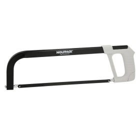 Arco Sierra Acero Con Empuñadura de Aluminio Angulo Corte Ajustable. Corta Acero, Aluminio, Madera, Plástico, Cobre