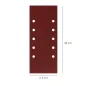 Lija Recambio Con Velcro 115x280 mm. con Agujeros Grano 80 (10 Piezas) Lija Recambio Con Velcro 115x280 mm. con Agujeros Grano 80 (10 Piezas)