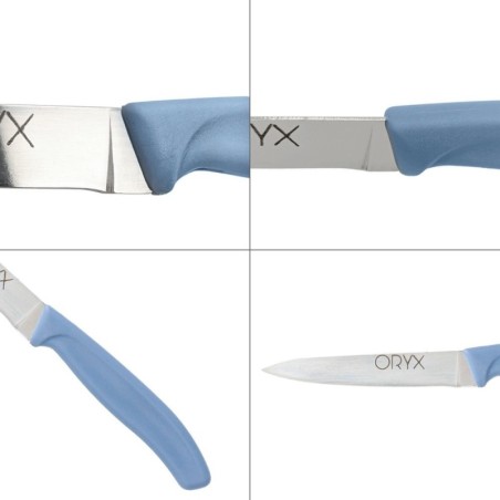 Cuchillo Nuuk Mondador Hoja Acero Inoxidable 9 cm. Colores Surtidos (Blíster 3 Piezas)