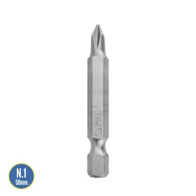 Puntas Largas Destornillador Phillips N.º 1 (20 Piezas). Acero S2 al Cromo Vanadio. Puntas Hexagonales, Destorpuntas,
