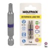 Puntas Largas Destornillador Torx T25 (2 Piezas). Acero S2 al Cromo Vanadio. Puntas Hexagonales, Destorpuntas,